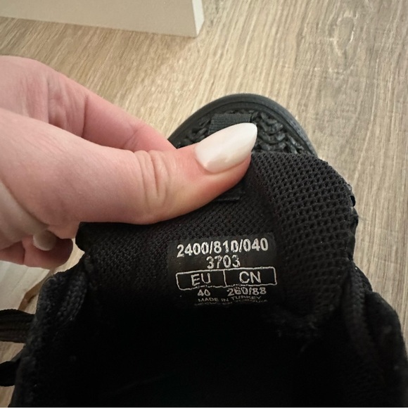 Zara Women's chunky black sneakers Crochet Straw Raffia Combination Size 40 - Picture 9 of 9